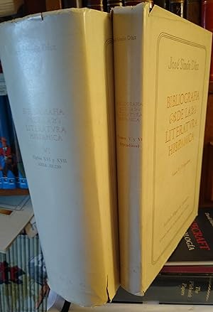 BIBLIOGRAFÍA DE LA LITERATURA HISPÁNICA Tomo VI Siglos XVI y XVII Aria-Buzio - 2ª Edición aumenta...