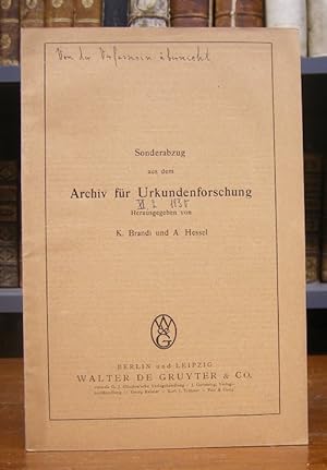 Ein Kampf um das Lütticher Friedensgericht. Untersuchung von Prozeßschriften aus der Mitte des 14...