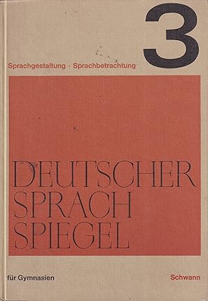 Seller image for Deutscher Sprachspiegel for sale by Clivia Mueller