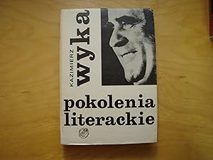 Seller image for Pokolenia literackie for sale by Polish Bookstore in Ottawa