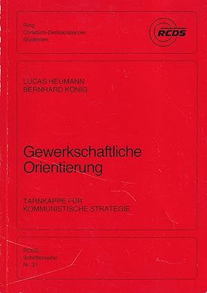 Seller image for Gewerkschaftliche Orientierung for sale by Clivia Mueller