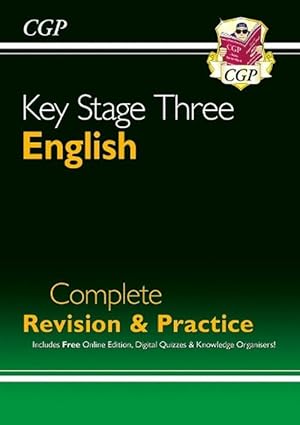 Seller image for New KS3 English Complete Revision & Practice (with Online Edition, Quizzes and Knowledge Organisers) (Book & Merchandise) for sale by Grand Eagle Retail