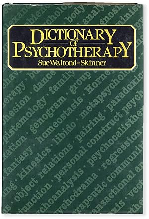 Seller image for Dictionary of Psychotherapy for sale by Lorne Bair Rare Books, ABAA