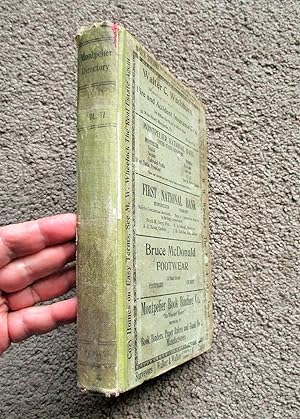 1911 MONTPELIER, VERMONT, CITY DIRECTORY w/ Every RESIDENT & BUSINESS