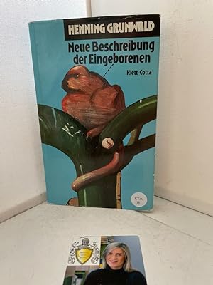 Immagine del venditore per Neue Beschreibung der Eingeborenen venduto da Antiquariat Jochen Mohr -Books and Mohr-