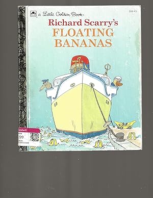 Bild des Verkufers fr Richard Scarry's Floating Bananas (Little Golden Book) zum Verkauf von TuosistBook