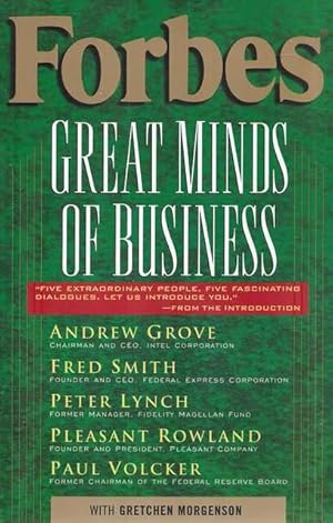 Forbes Great Minds of Business