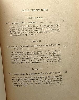 Bild des Verkufers fr Histoire de l'Europe au Moyen-Age 1270-1493 zum Verkauf von crealivres