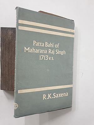 Seller image for Patta Bahi Of Maharana Raj Singh 1713 V.S. for sale by Prabhu Book Exports