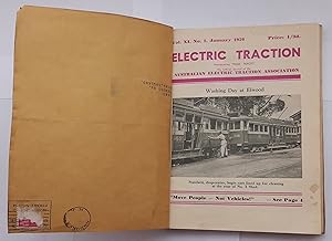 Electric Traction - The Journal of the Australian Electric Traction Association Volume XI, Januar...