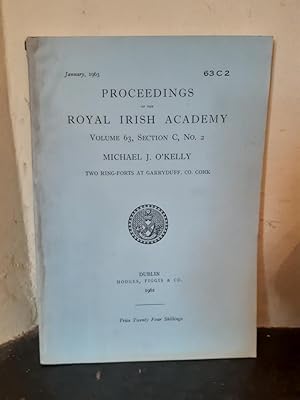 Seller image for Two Ring-Forts At Garryduff, Co Cork : Proceedings Of The Royal Irish Academy Volume 63 Section C No 2 for sale by Temple Bar Bookshop