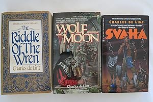 Image du vendeur pour WOLF MOON, PLUS SVAHA & THE RIDDLE OF THE WREN (3 SIGNED BOOKS) (Signed by Author) mis en vente par Sage Rare & Collectible Books, IOBA