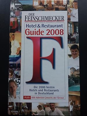 Imagen del vendedor de Der Feinschmecker Hotel& Restaurant Guide 2008 a la venta por Versandantiquariat Jena