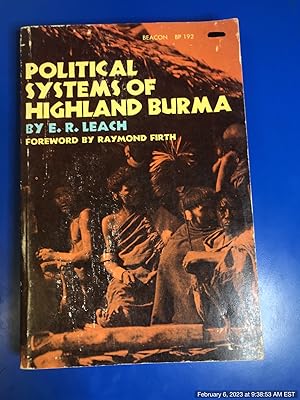 Seller image for Political Systems of Highland Burma a Study of Kachin Social Structure for sale by Redux Books