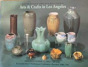 David Rago's Art & Crafts in Los Angeles; Friday October 16, 1992 Roosevelt Hotel Hollywood CA