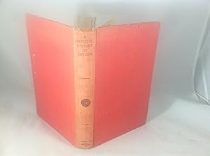 Image du vendeur pour A Concise History of Ceylon from the Earliest Times to the Arrival of the Portuguese in 1505 mis en vente par Friends of the Curtis Memorial Library