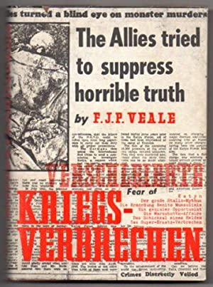 Seller image for Verschleierte Kriegsverbrechen for sale by Libros Tobal