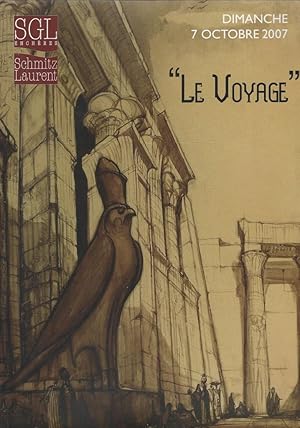 Bild des Verkufers fr Saint-Germain-en-Laye. Enchres. Dimanche 7 octobre 2007. "Le voyage" zum Verkauf von Librairie Archaion