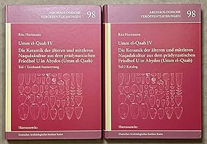 Umm el-Qaab IV. Die Keramik der älteren und mittleren Naqadakultur aus dem prädynastischen Friedh...