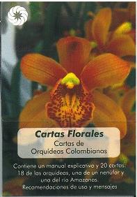 Imagen del vendedor de CARTAS FLORALES: CARTAS DE ORQUIDEAS COLOMBIANAS (Manual + 20 cartas) a la venta por KALAMO LIBROS, S.L.