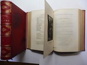 Image du vendeur pour OEUVRES COMPLETES DE MOLIERE. 2 Volumes *. Precedees de la vie de Moliere par Voltaire. mis en vente par Antiquariat am Ungererbad-Wilfrid Robin