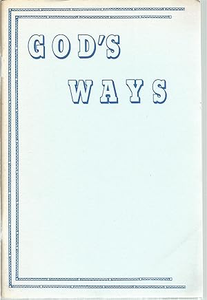 Seller image for God's Ways for sale by The Book Junction