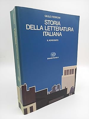 Bild des Verkufers fr Storia della letteratura italiana, Vol. IV: Il Novecento zum Verkauf von Antiquariat Smock