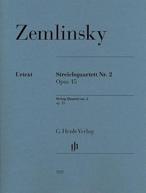 Immagine del venditore per Alexander Zemlinsky - Streichquartett Nr. 2 op. 15 : Besetzung: Streichquartette venduto da AHA-BUCH GmbH