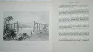 Image du vendeur pour The Menai Bridge, Bangor mis en vente par Muhresell