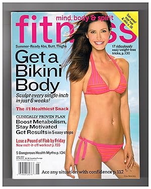 Fitness Magazine - June, 2004. Elsa Benitez Cover