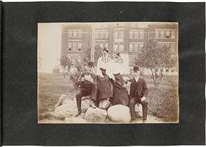 [VERNACULAR PHOTOGRAPH ALBUM OF LINCOLN, NEBRASKA AT THE TURN OF THE 20th CENTURY, FEATURING EARLY ...