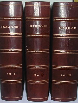 Imagen del vendedor de The Plays of Shakespeare (3 volumes) a la venta por Weatherby Books