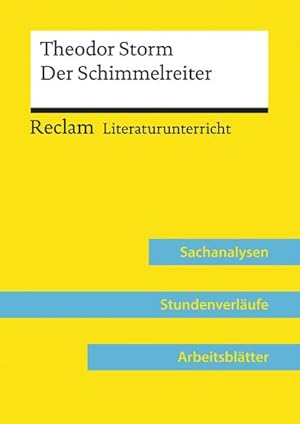 Seller image for Theodor Storm: Der Schimmelreiter (Lehrerband) : Reclam Literaturunterricht: Sachanalysen, Stundenverlufe, Arbeitsbltter for sale by AHA-BUCH GmbH
