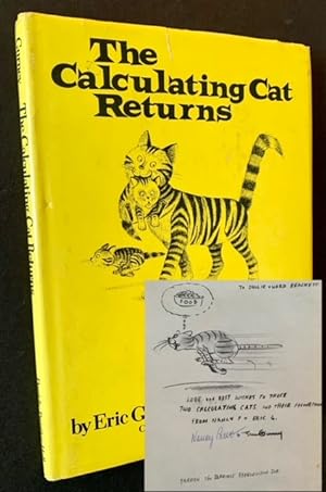 The Calculating Cat Returns (Inscribed --with Original Artwork-- by Eric Gurney)