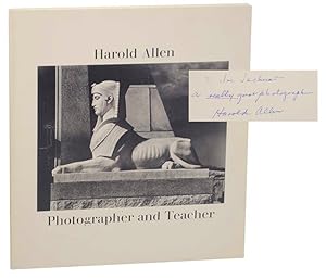 Imagen del vendedor de Harold Allen: Photographer and Teacher (Signed First Edition) a la venta por Jeff Hirsch Books, ABAA