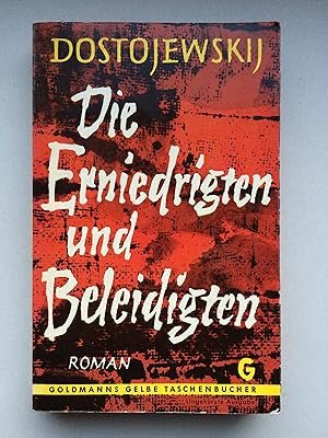 Bild des Verkufers fr Die Erniedrigten und Beleidigten. Roman zum Verkauf von Bildungsbuch