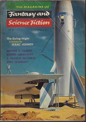 Imagen del vendedor de The Magazine of FANTASY AND SCIENCE FICTION (F&SF): July 1956 a la venta por Books from the Crypt
