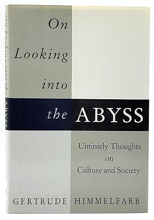 Imagen del vendedor de On Looking into the Abyss: Untimely Thoughts on Culture and Society a la venta por Underground Books, ABAA