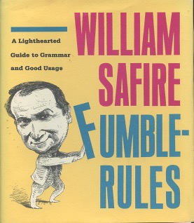 Seller image for Fumblerules: A Lighthearted Guide to Grammar and Good Usage for sale by Kenneth A. Himber