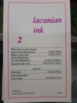 Immagine del venditore per Lacanian ink 2, Winter 91 venduto da Hill End Books