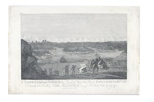 A native camp in Cockle Bay, New South Wales, with a View of Parramatta River. Taken from Dawes's...