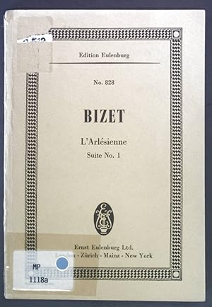 Seller image for Bizet: L'Arlesienne. Suite No. 1. Edition Eulenburg No. 828. for sale by books4less (Versandantiquariat Petra Gros GmbH & Co. KG)