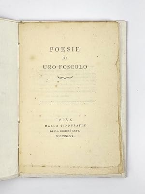 Poesie di Ugo Foscolo
