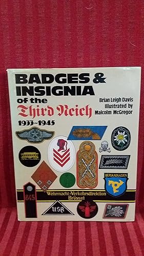 Seller image for Badges & Insignia of the Third Reich 1933-1945 for sale by Buchhandlung Neues Leben