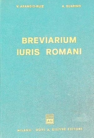 Seller image for Breviarium iuris romani for sale by Librodifaccia