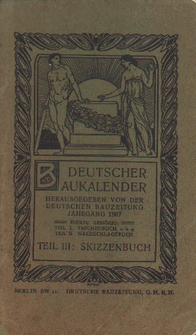 Imagen del vendedor de Deutscher Baukalender. a la venta por Versandantiquariat Boller