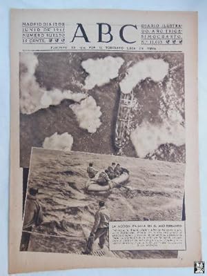 ABC Diario Ilustrado. 12 de junio 1941. Segunda Guerra Mundial