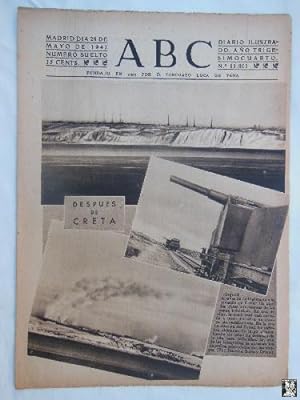 ABC Diario Ilustrado. 29 de mayo 1941. Segunda Guerra Mundial