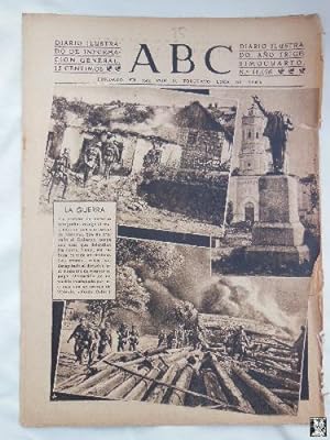 ABC Diario Ilustrado, 25 de agosto 1941. Segunda Guerra Mundial