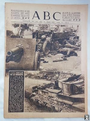 ABC Diario Ilustrado, 14 de agosto 1941. Segunda Guerra Mundial